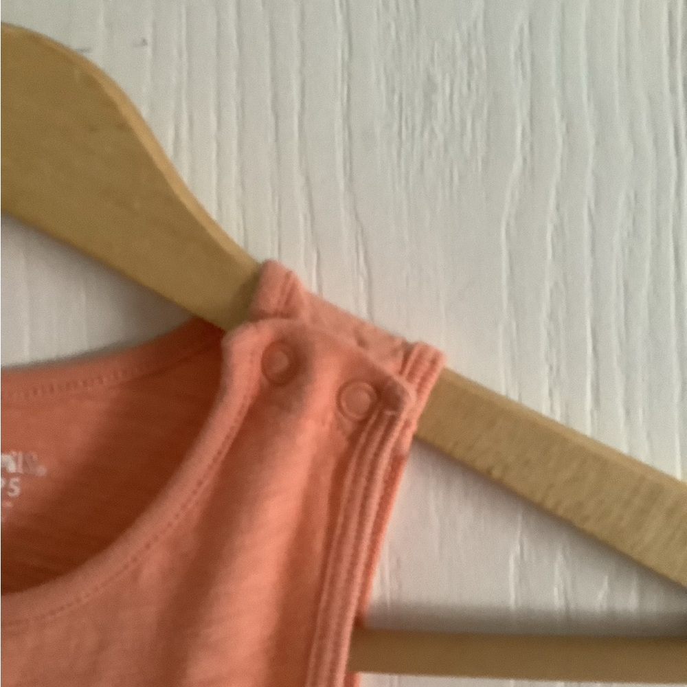 Garanimals Coral Sleeveless Kids One Piece - Picture 4 of 5